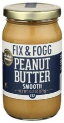 Fix and Fogg Smooth Peanut Butter, 13.2 Ounce -- 6 per case