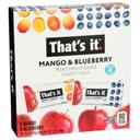 Thats It Mango Blueberry Mini Fruit Bar, 7 Ounce -- 6 per case