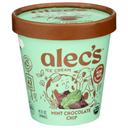 Alecs Organic Mint Chocolate Chip Ice Cream, 14 Fluid Ounce -- 8 per case