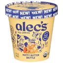 Alecs Organic Nutty Butter Brittle Ice Cream, 14 Fluid Ounce -- 8 per case