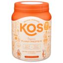 Kos Organic Salted Caramel Coffee Plant Protein Powder, 19.6 Ounce