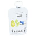 White Leaf Provisions Organic Pear Spinach Blueberry Oat Pureed Baby Food, 3.17 Ounce -- 6 per case