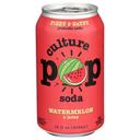 Culture Pop Soda Watermelon Lime and Rosemary Probiotic Soda, 12 Fluid Ounce -- 12 per case