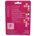 Andalou Naturals 1000 Roses Instant Soothe and Smooth Facial Mask, 0.6 Fluid Ounce -- 6 per case