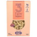 3 Farm Daughters Rotini Pasta, 12 Ounce -- 8 per case