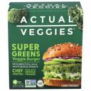 Actual Veggies Superfood Green Veggie Burger, 3 Ounce -- 24 per case