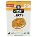 Rip Van Leos Golden Vanilla Sandwich Cookie, 6.77 Ounce -- 6 per case