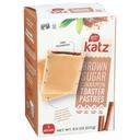 Katz Gluten Free Brown Sugar Cinnamon Toaster Pastries, 8 Ounce -- 6 per case