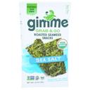 Gimme Grab and Go Organic Sea Salt Roasted Seaweed Snacks, 0.14 Ounce -- 30 per case