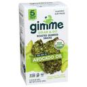Gimme Grab and Go Organic Sea Salt and Avocado Oil Roasted Seaweed Snacks, 0.7 Ounce -- 6 per case