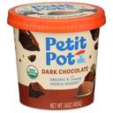 Petit Pot Organic Dark Chocolate French Dessert, 14 Ounce -- 6 per case.