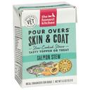 The Honest Kitchen Pour Overs Skin and Coat Salmon Stew Tasty Topper Dog Treat, 5.5 Ounce -- 12 per case