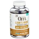 Om Organic Strawberry Flavored Lions Mane Mushroom Gummies, 60 count