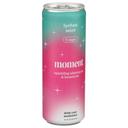 Moment Lychee Mint Botanical Sparkling Water, 11.5 Fluid Ounce -- 12 per case