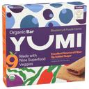 Yumi Organic Blueberry and Purple Carrot Bar, 3.7 Ounce -- 6 per case
