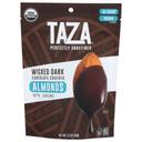 Taza Organic Wicked Dark Chocolate Covered Almonds, 3.5 Ounce -- 12 per case