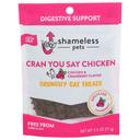 Shameless Pets Cran You Say Chicken Cranberry and Chicken Cat Treat, 2.5 Ounce -- 12 per case