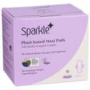 Sparkle Plant-Based Regular Maxi Pad, 10 count