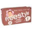 Freestyle Size 1 Hyper Absorbent Baby Diaper, 34 count -- 6 per case