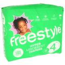 Freestyle Size 4 Hyper Absorbent Baby Diaper, 24 count -- 6 per case