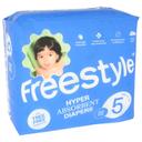 Freestyle Size 5 Hyper Absorbent Baby Diaper, 22 count -- 6 per case