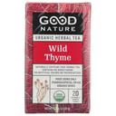 Good Nature Organic Wild Thyme Herbal Tea, 1.058 Ounce -- 6 per case