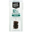 Scharffen Berger 82 Percent Cacao Simply Dark Chocolate Flats, 6.3 Ounce -- 8 per case