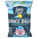 Lesser Evil Organic Ranch Rocket Space Ball Corn Puffs, 5 Ounce -- 6 per case