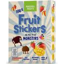 Peaceful Fruits Monsters Strawberry and Mango Fruit Stickers, 2.5 Ounce -- 12 per case