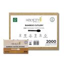 Holy City Straw Company Bamboo Taster Spoon, 4.3 inch -- 2000 per case