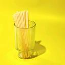 Holy City Straw Company 6mm Bamboo Fiber Straws, 7.9 Inch -- 3000 per case