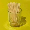 Holy City Straw Company 6mm Bamboo Fiber Straws, 5.5 Inch -- 3000 per case