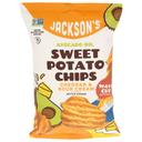Jacksons Wavy Cut Cheddar and Sour Cream Avocado Oil Sweet Potato Chips, 5 Ounce -- 12 per case