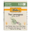 Millies Sipping Broth Thai Lemongrass Sipping Broth, 12 count -- 6 per case