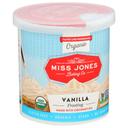 Miss Jones Organic Vanilla Frosting, 11.29 Ounce -- 6 per case
