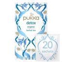 Pukka Organic Detox Herbal Tea, 20 Tea Bags -- 6 per case