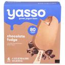Yasso Chocolate Fudge Greek Yogurt Bar, 14 Ounce -- 8 per case
