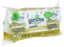 Gimme Organic Extra Virgin Olive Oil Roasted Seaweed Snacks, 0.7 Ounce -- 8 per case