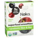 Noka Cherry Acai Superfood Smoothies, 16.9 Ounce -- 6 per case