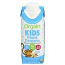 Orgain Kids Plant Protein Organic Vanilla Nutritional Shake, 8 Fluid Ounce -- 12 per case