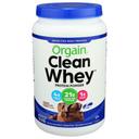 Orgain Organic Clean Whey Creamy Chocolate Fudge Protein Powder, 29.2 Ounce