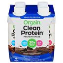 Orgain Creamy Chocolate Fudge Clean Protein Shake, 44 Fluid Ounce -- 3 per case
