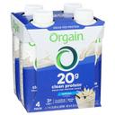 Orgain Vanilla Bean Clean Protein Shake, 44 Fluid Ounce -- 3 per case