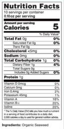 Oceans Halo Sushi Nori Full Seaweed Sheets, 1 Ounce -- 12 per case