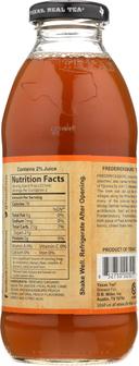 Texas Tea Fredericksburg Peach Tea, 16 Fluid Ounce -- 12 per case