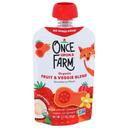 Once Upon a Farm Organic Strawberry Patch 9 Month Baby Food, 3.2 Fluid Ounce -- 8 per case