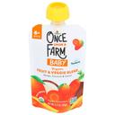 Once Upon a Farm Organic Mango Coconut and Carrot Baby Food, 3.2 Fluid Ounce -- 8 per case