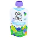 Once Upon a Farm Organic Pear Y Blueberry Spinach Smart Blend Baby Food, 3.5 Fluid Ounce -- 8 per case