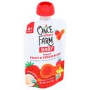 Once Upon a Farm Organic Strawberry Squash Coconut Vanilla 6 Month Plus Baby Food, 3.2 Fluid Ounce -- 8 per case
