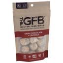 The GFB Dark Chocolate Coconut Bites, 4 Ounce -- 6 per case